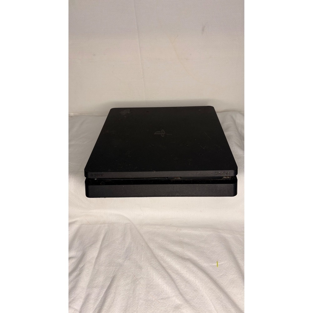 UNTESTED Sony PlayStation 4 PS4 Slim Home Gaming Console Jet Black CUH-2015A/B
